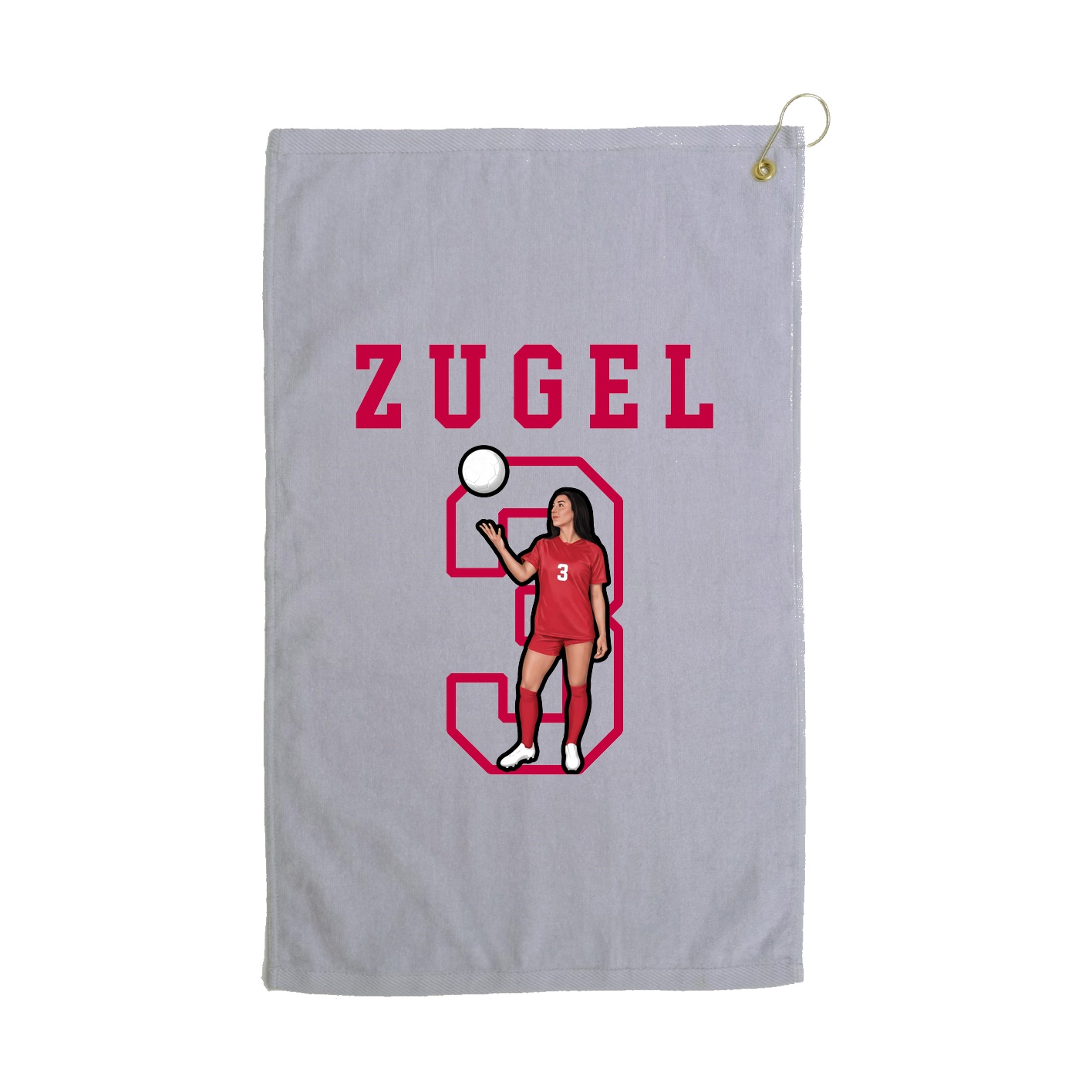 Golf Towel — Shirsey in Grey