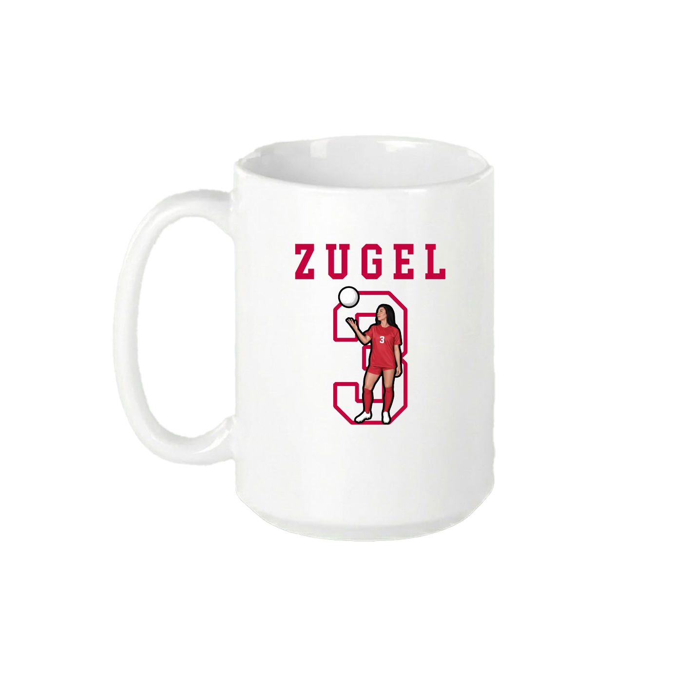 15oz Coffee Mug — Shirsey in White
