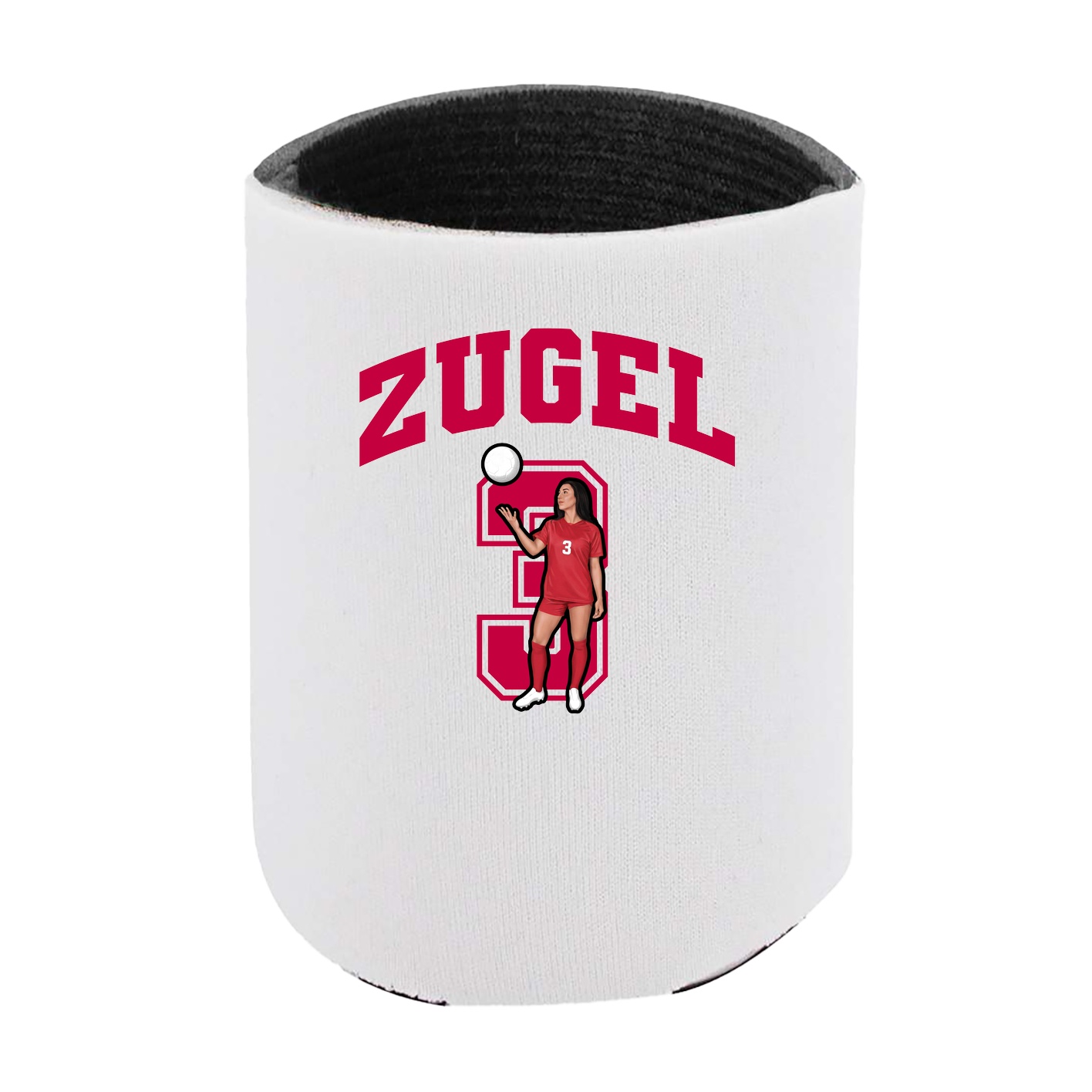 Can Holder — Number in White