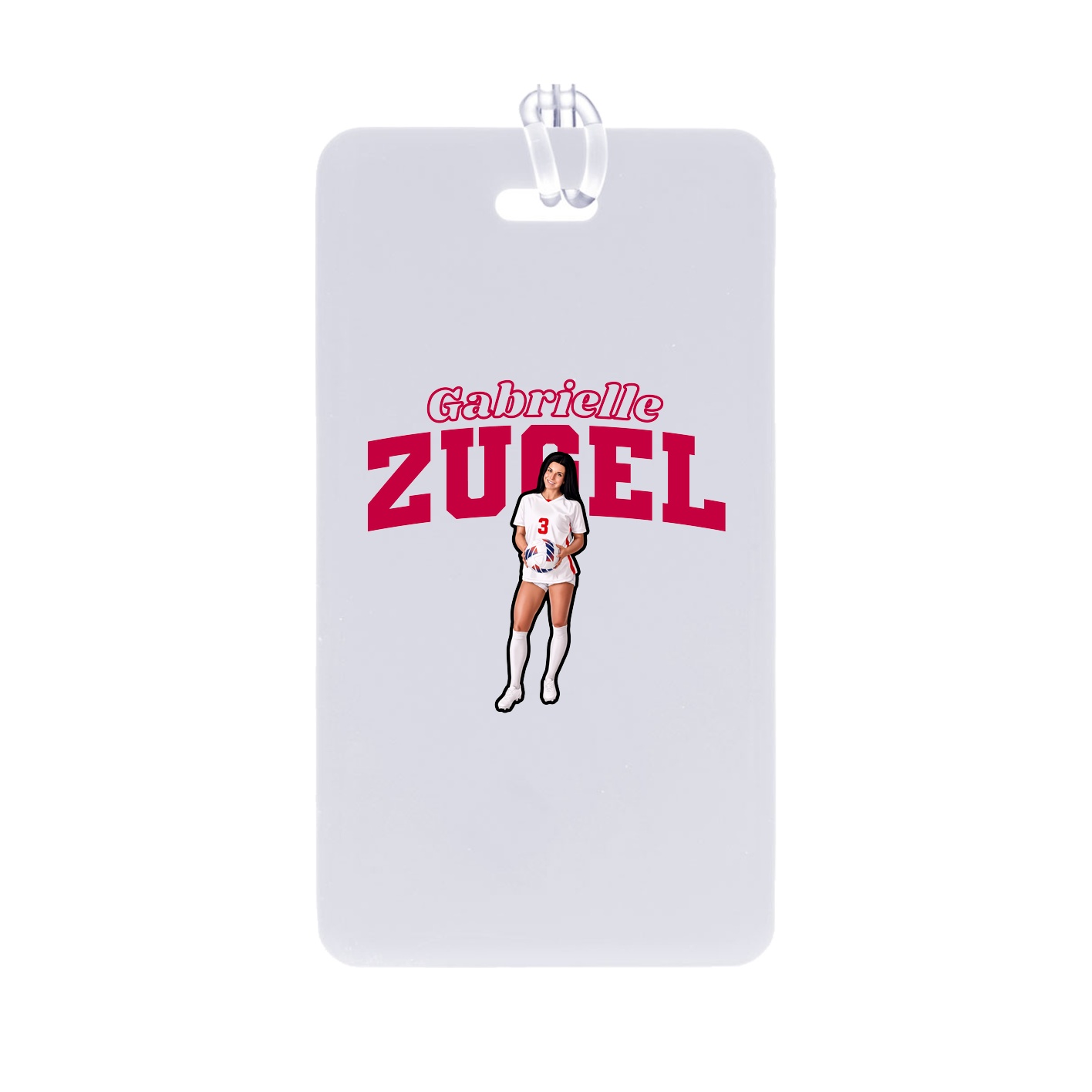 Bag Tag — Name Arch in Classic