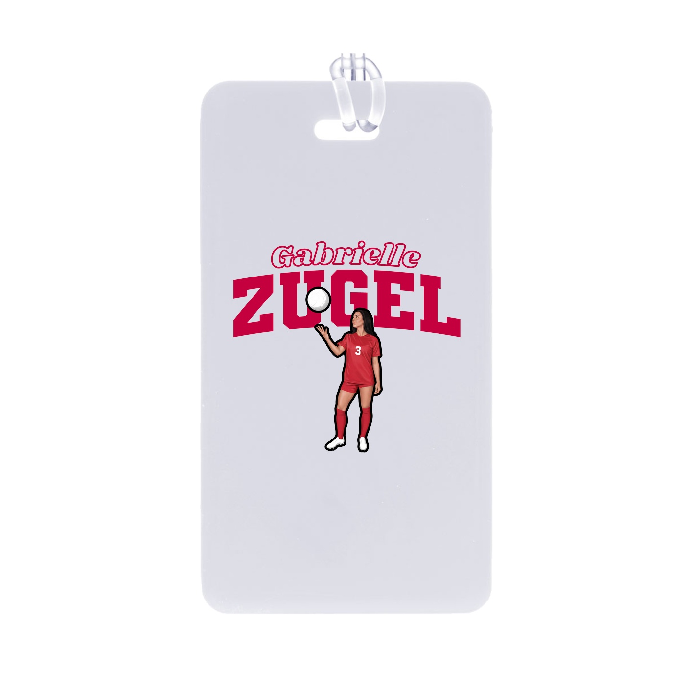 Bag Tag — Name Arch in Classic