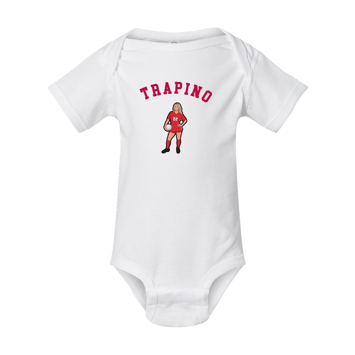 Baby Onesie — Shirsey Arch in White