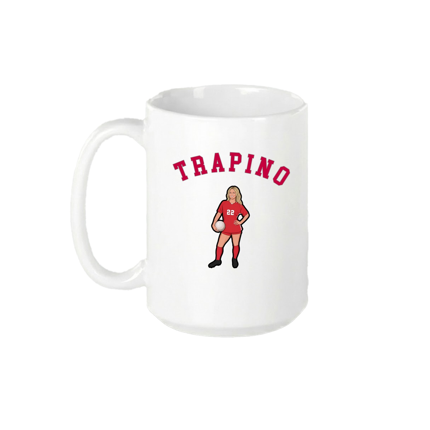15oz Coffee Mug — Shirsey Arch in White