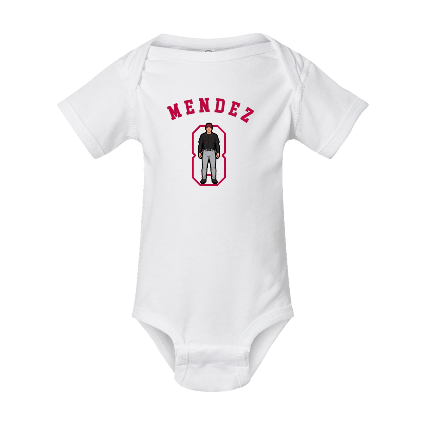 Baby Onesie — Shirsey Arch in White
