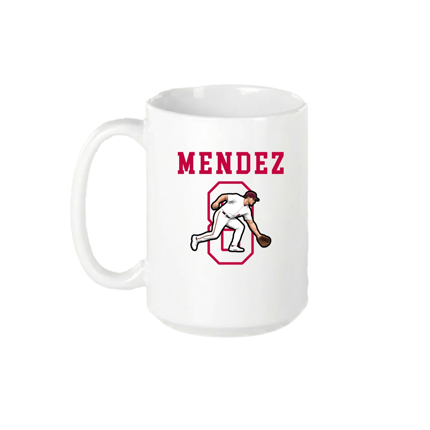 15oz Coffee Mug — Shirsey in White