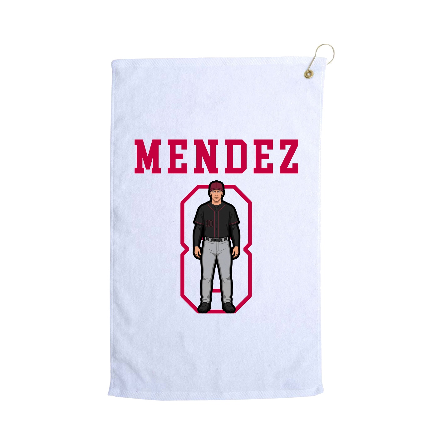 Golf Towel — Shirsey in White