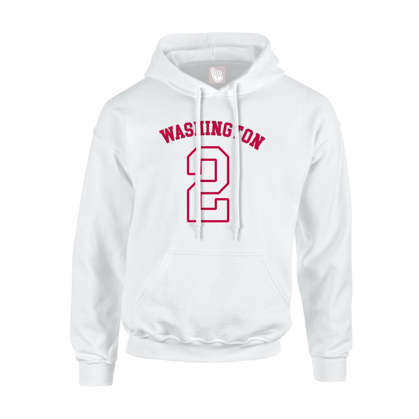 Hoodie — Shirsey Arch in White
