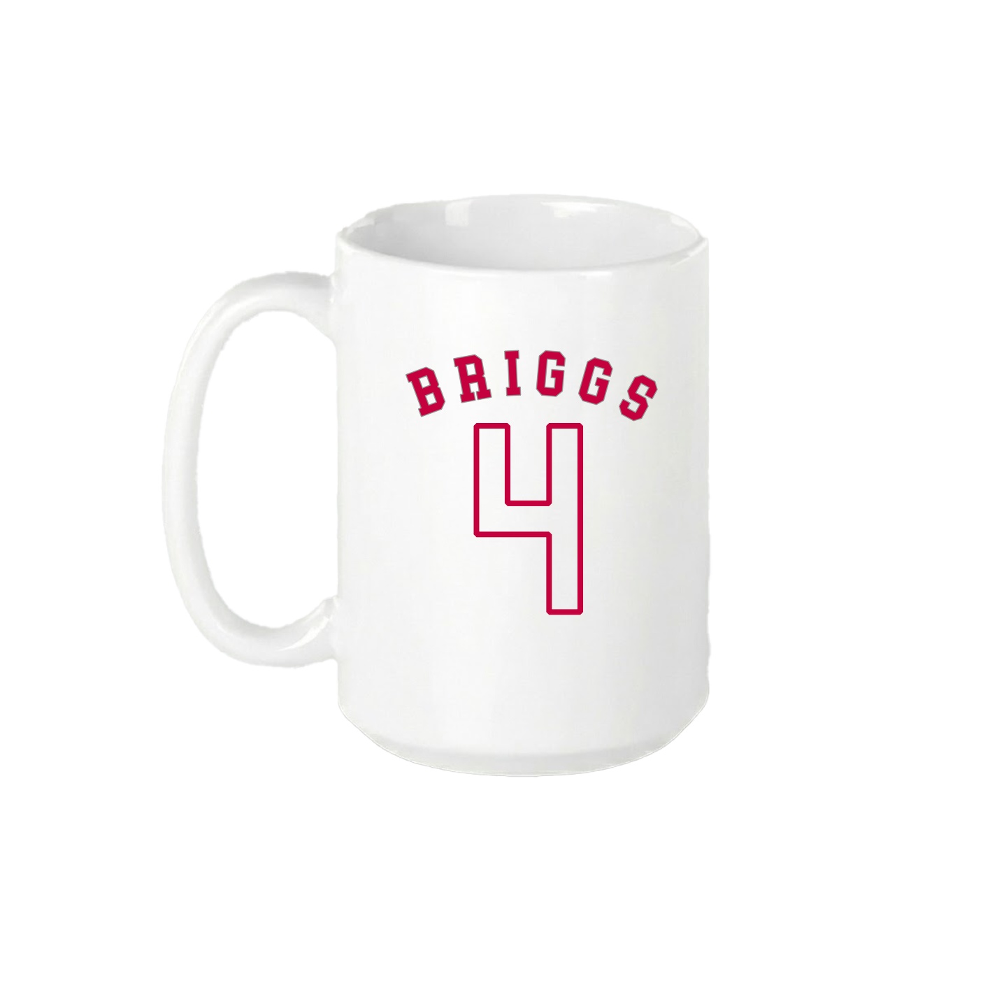 15oz Coffee Mug — Shirsey Arch in White