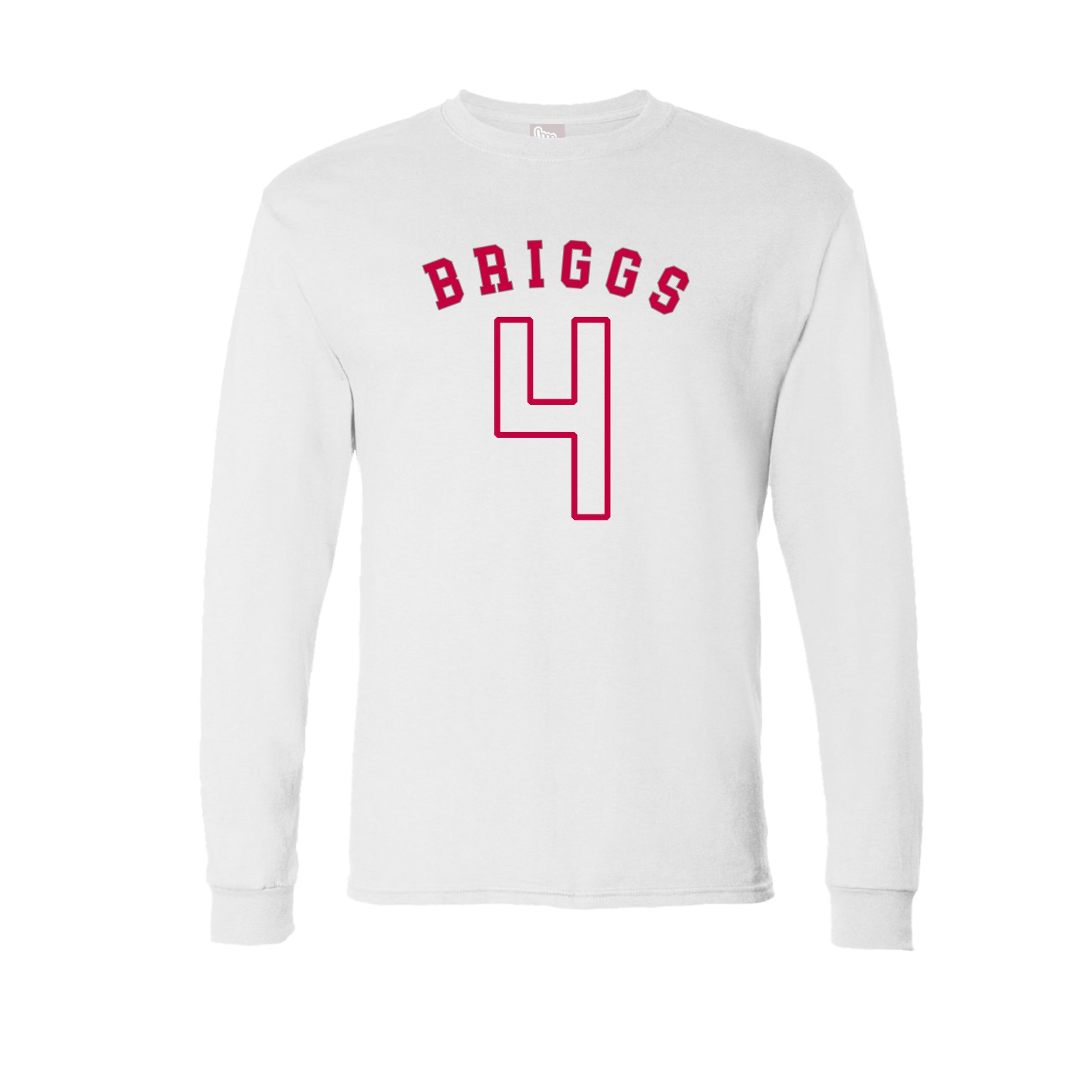 Long Sleeve Tee — Shirsey Arch in White