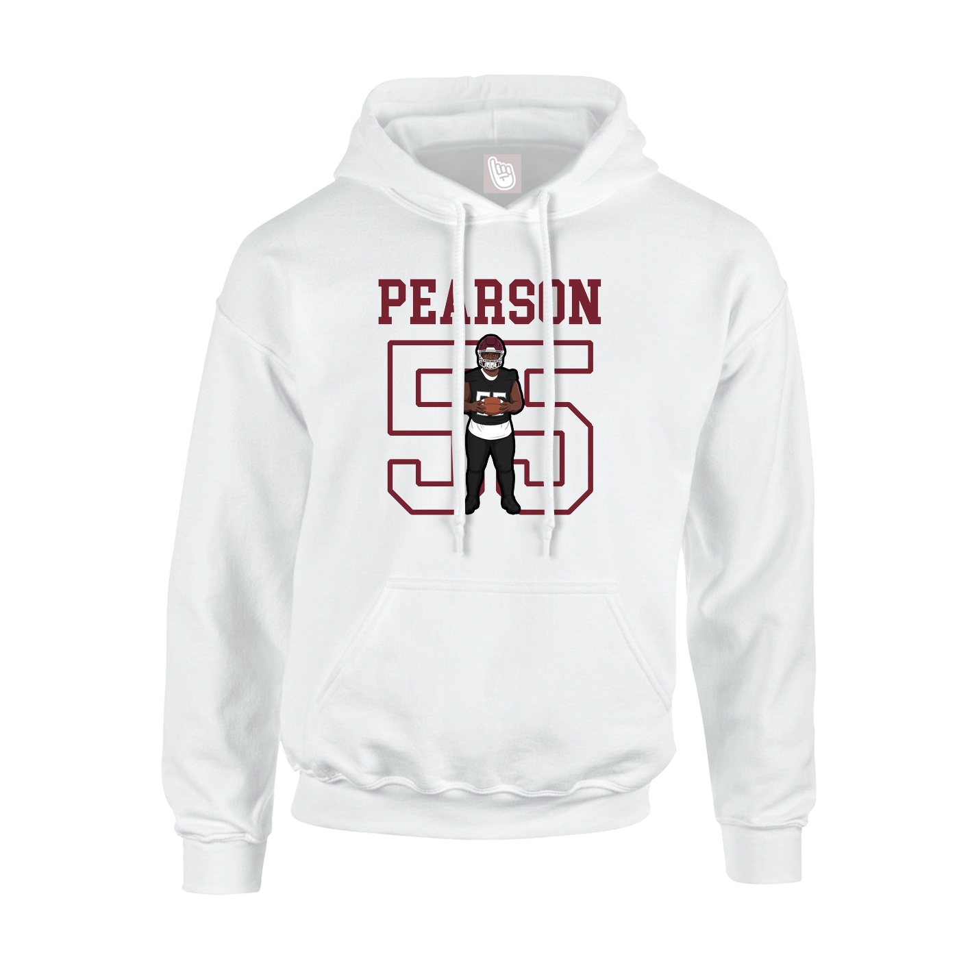 Youth Hoodie — Shirsey in White