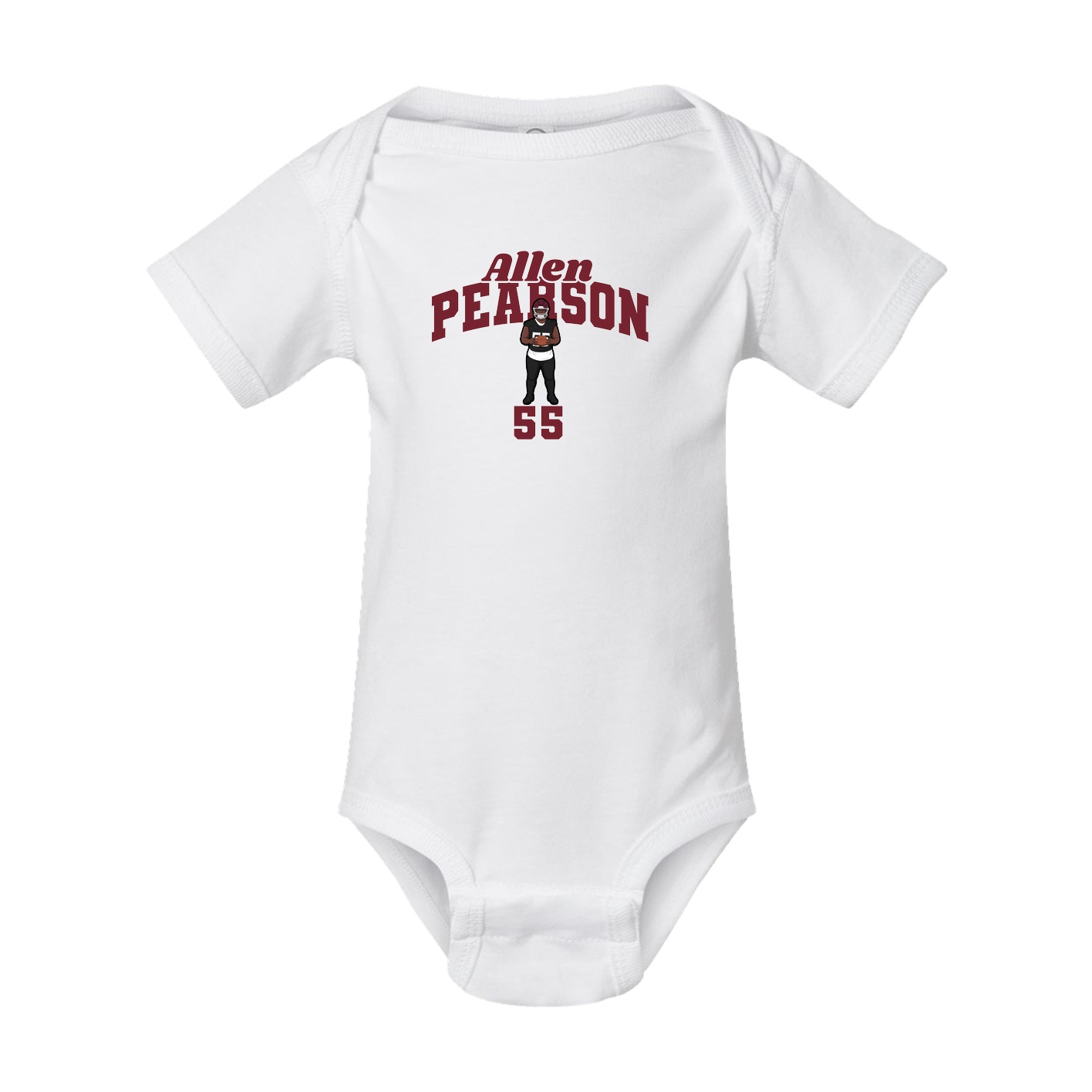 Baby Onesie — Signature Arch in White