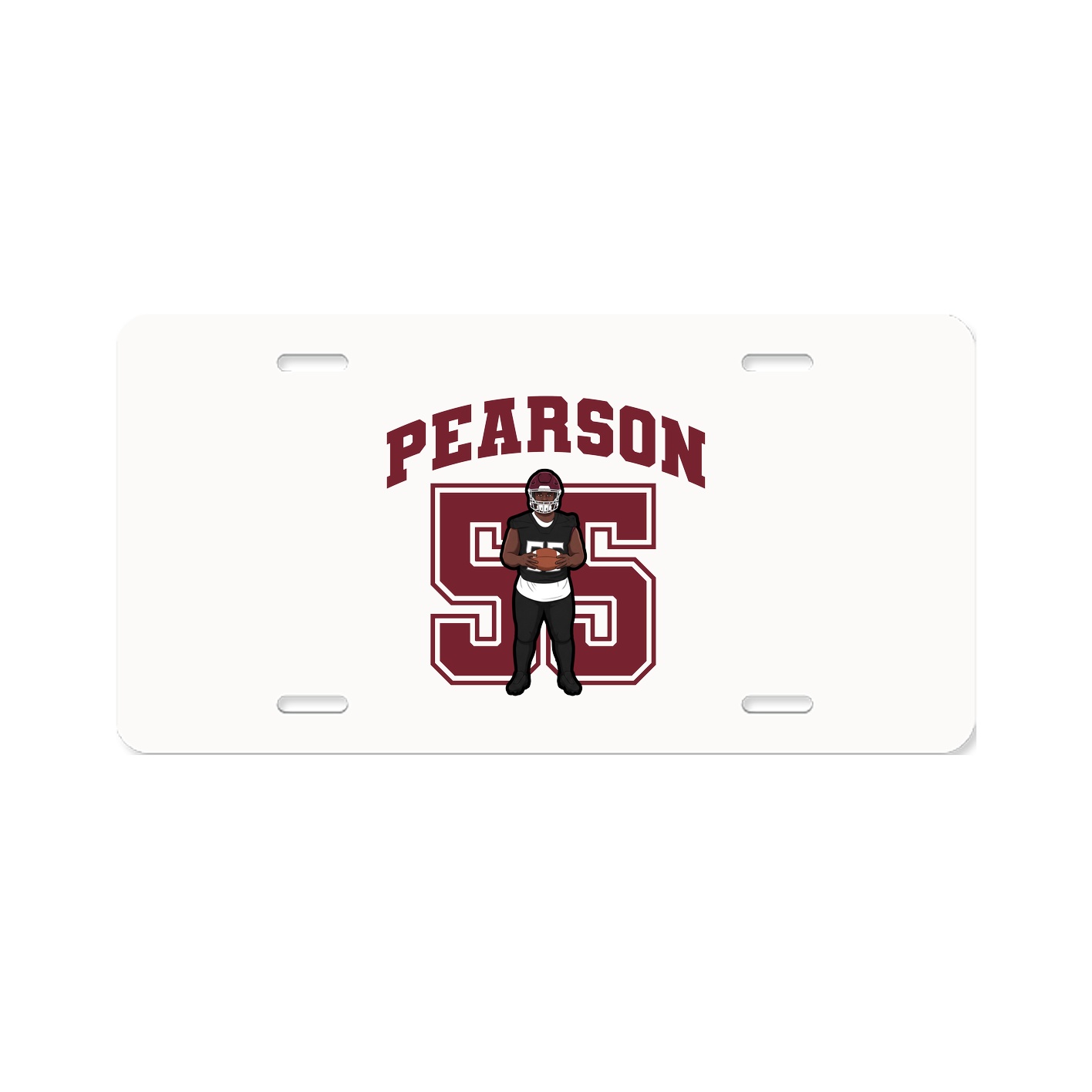 License Plate — Number in Classic
