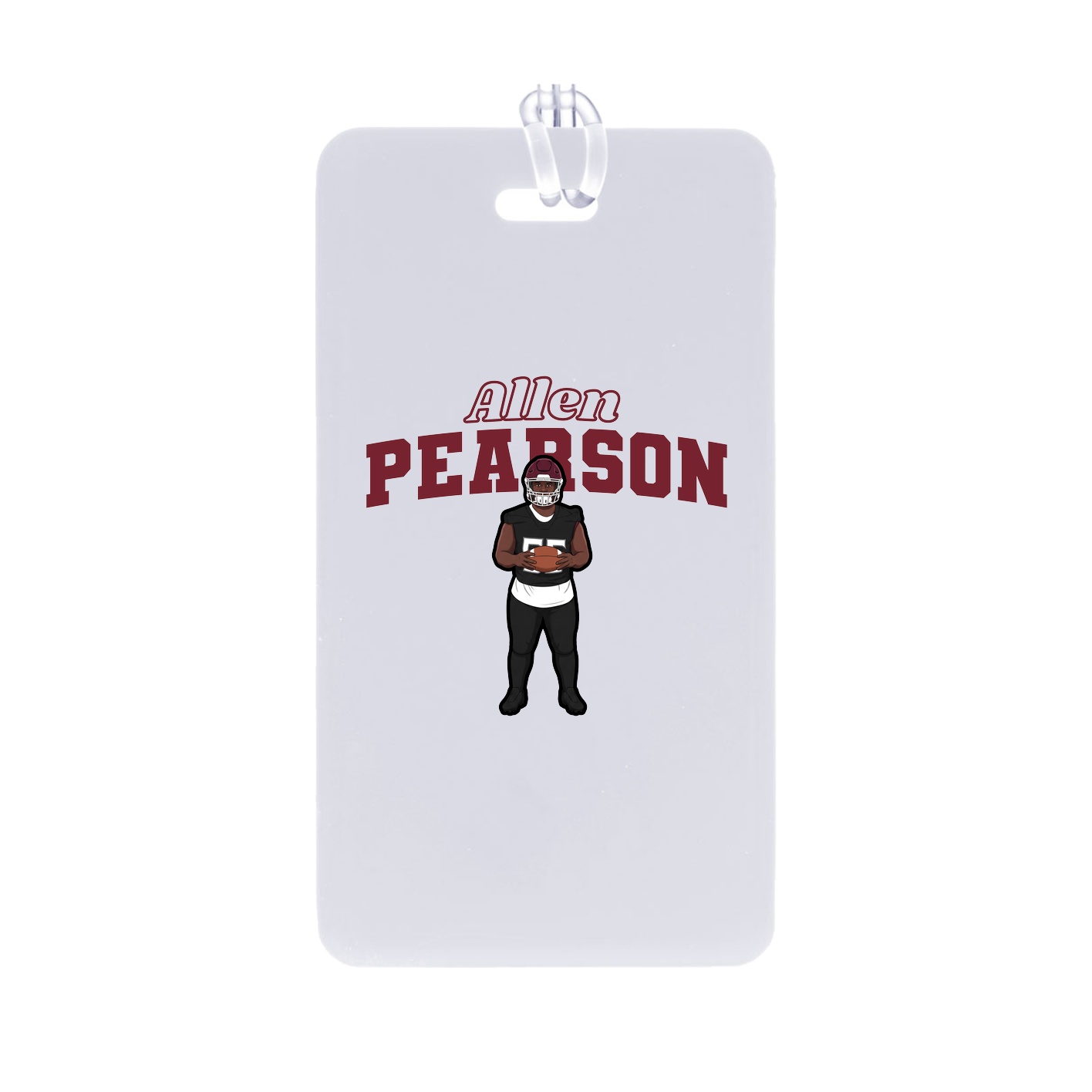 Bag Tag — Name Arch in Classic