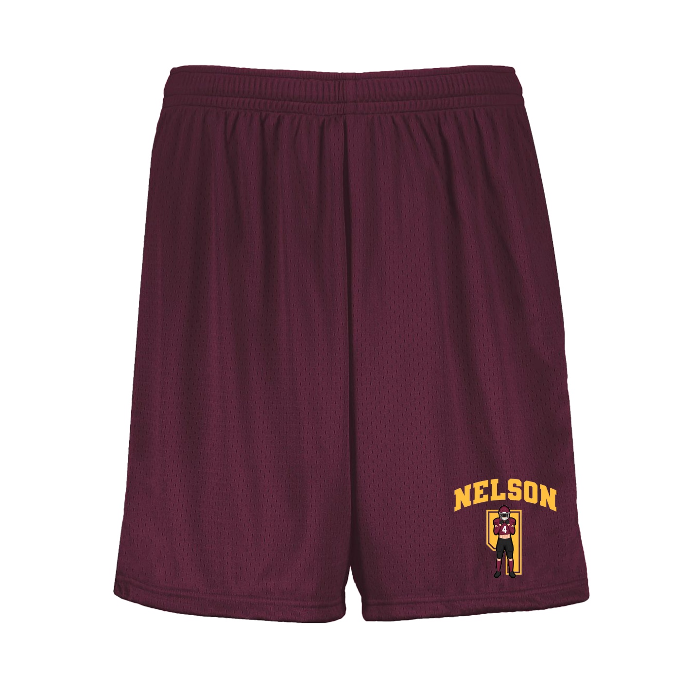 Shorts — Number in Maroon