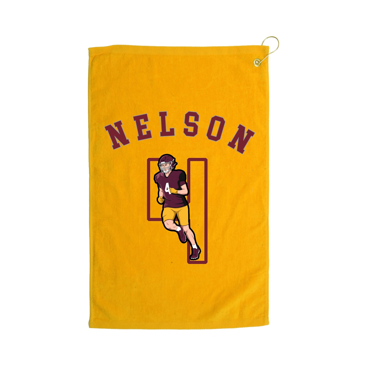 Golf Towel — Shirsey Arch in Gold