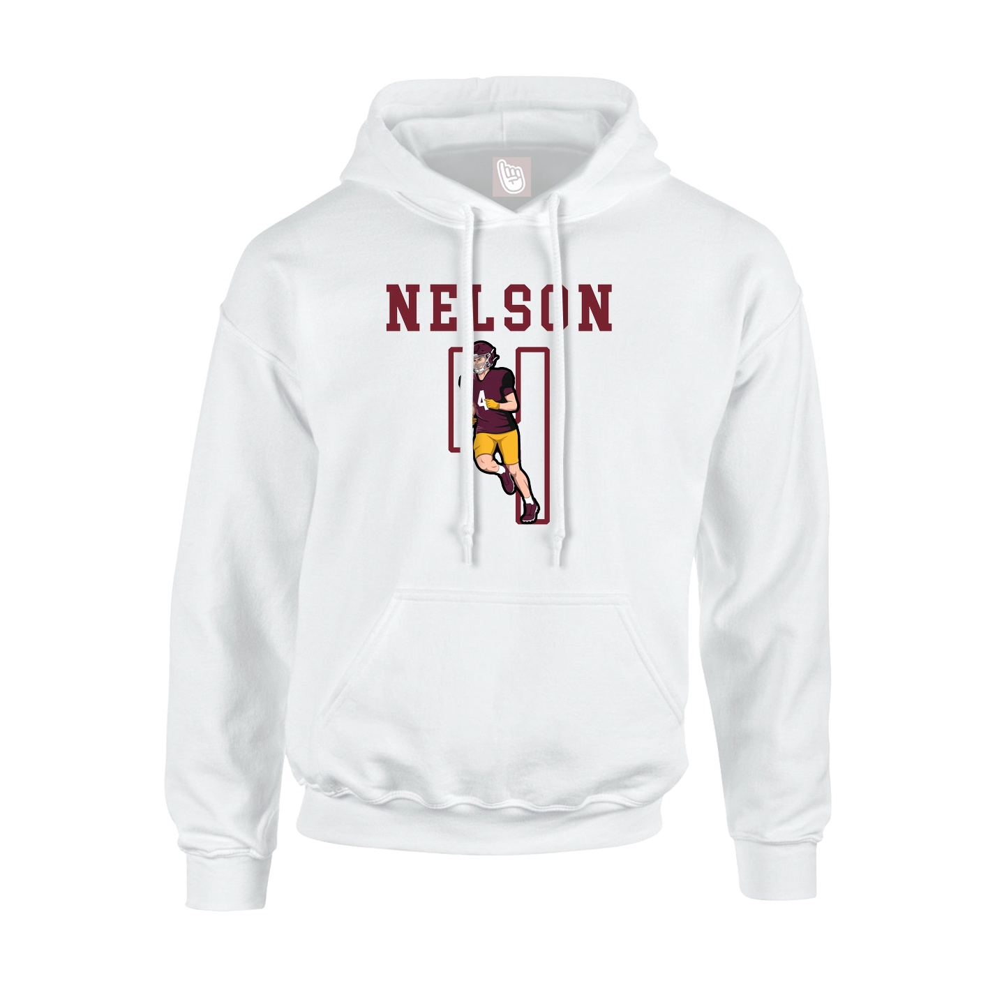 Youth Hoodie — Shirsey in White