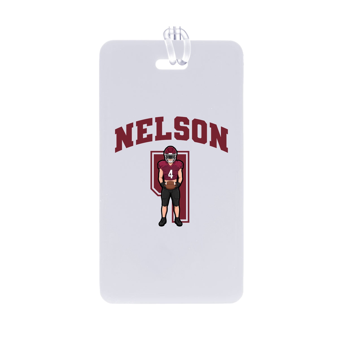 Bag Tag — Number in Classic