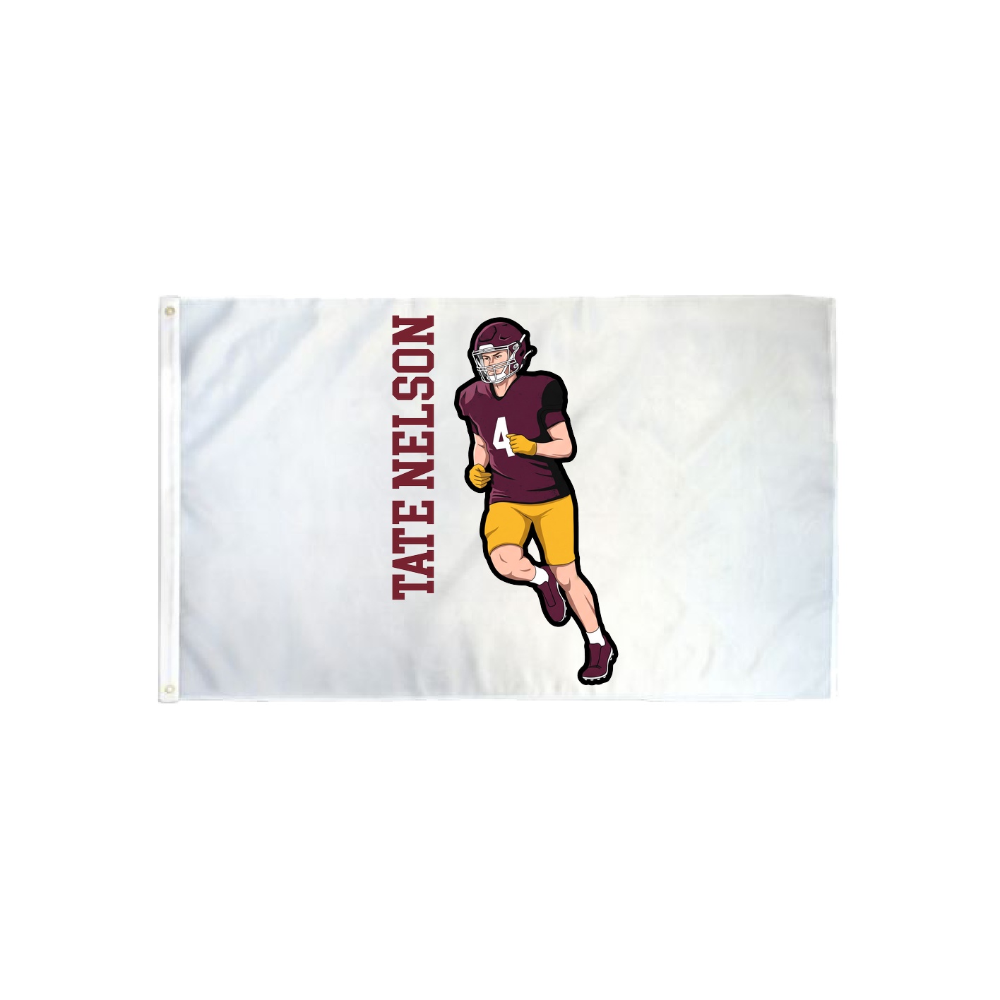 3x5 Flag — Name Vertical in Classic