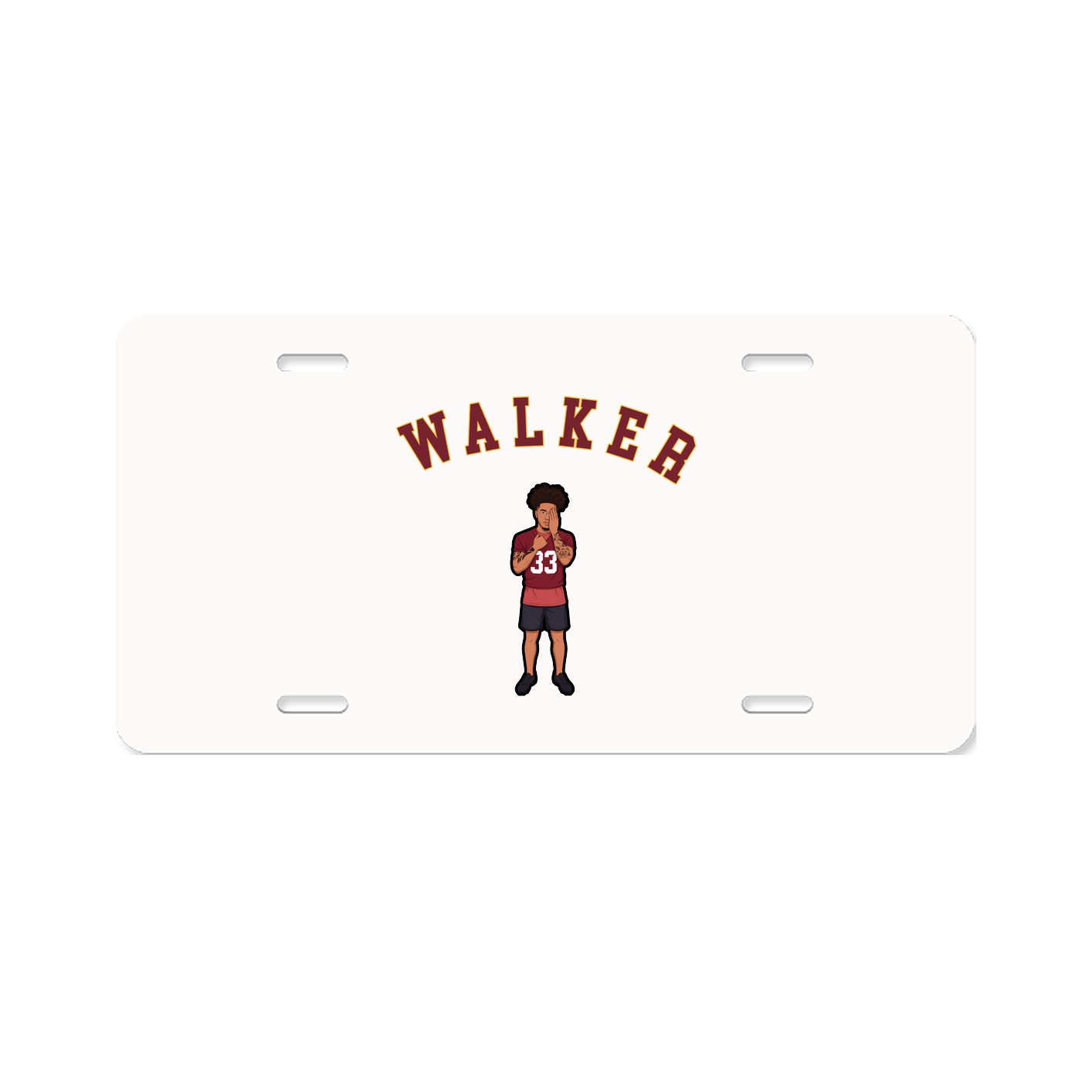 License Plate — Shirsey Arch in Classic