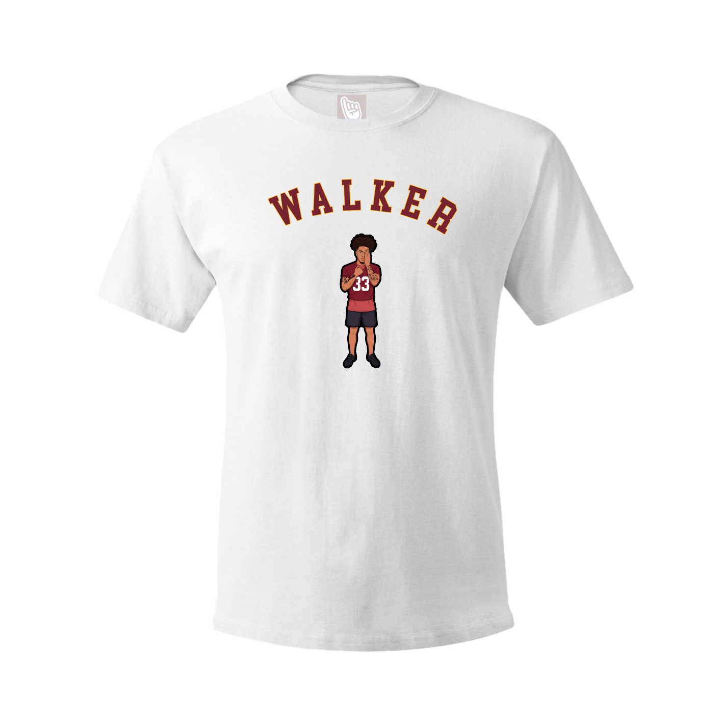 Youth Tee — Shirsey Arch in White