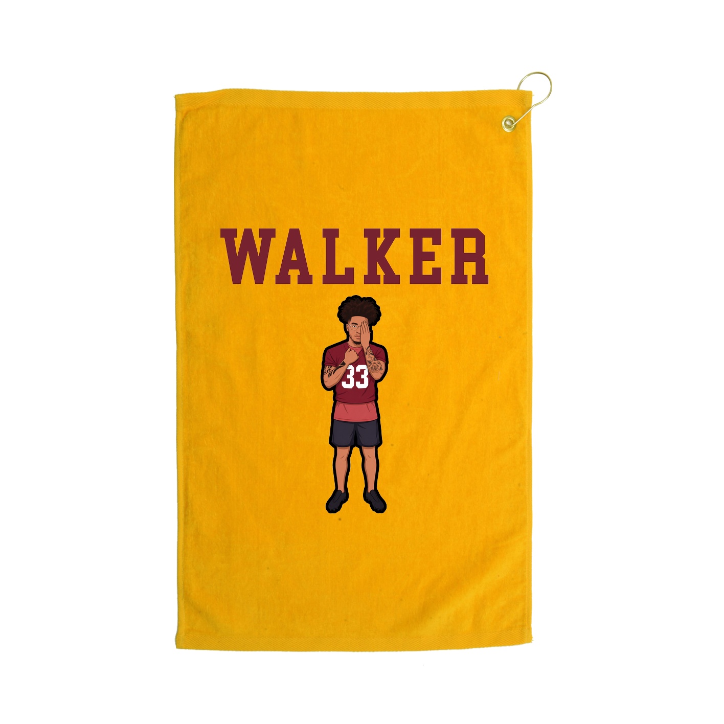 Golf Towel — Shirsey in Gold