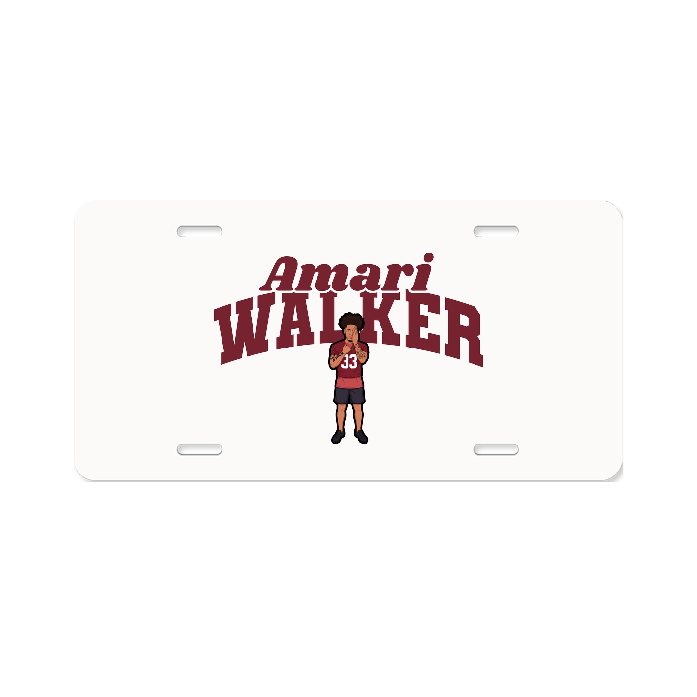 License Plate — Signature Arch in Classic