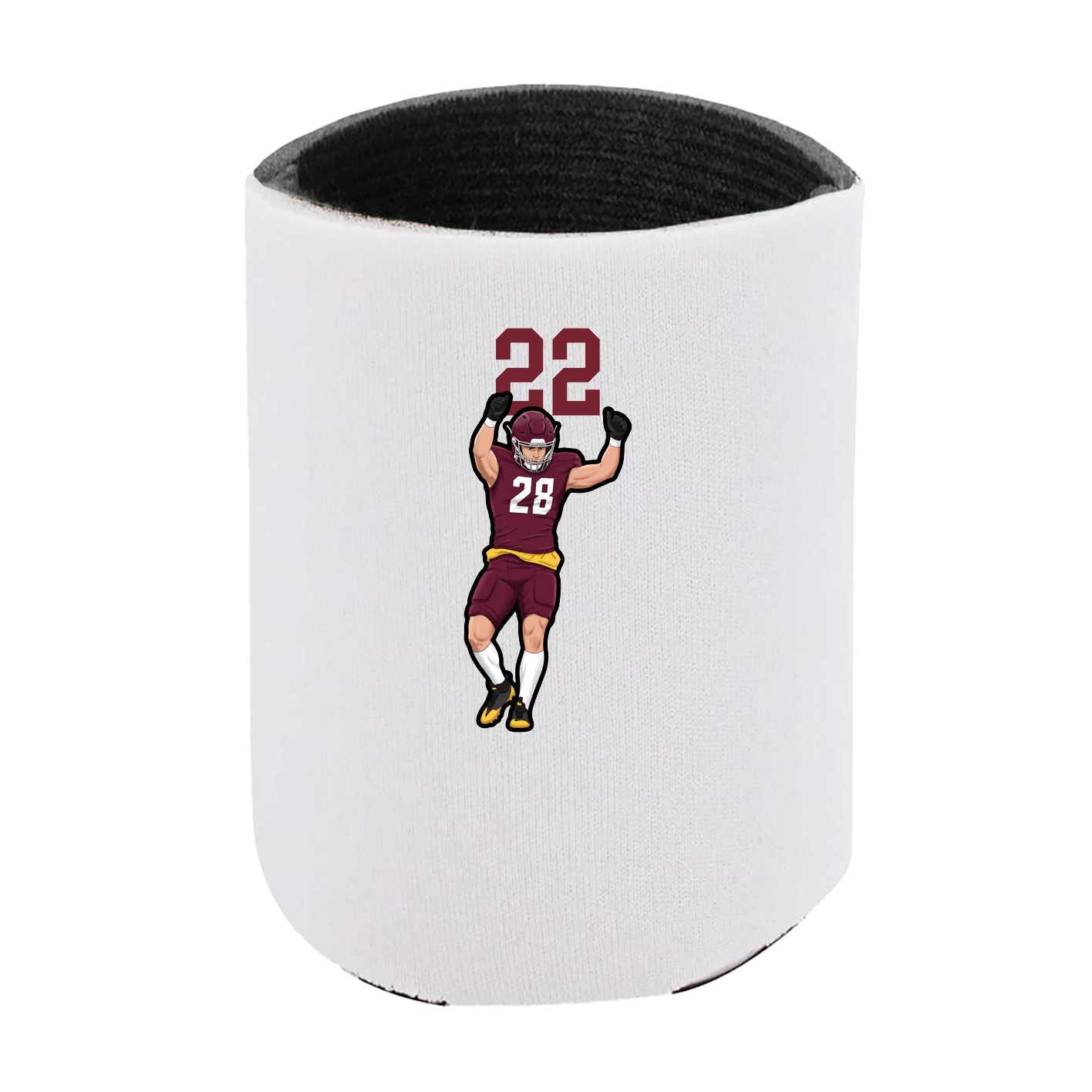 Can Holder — Number Top in White