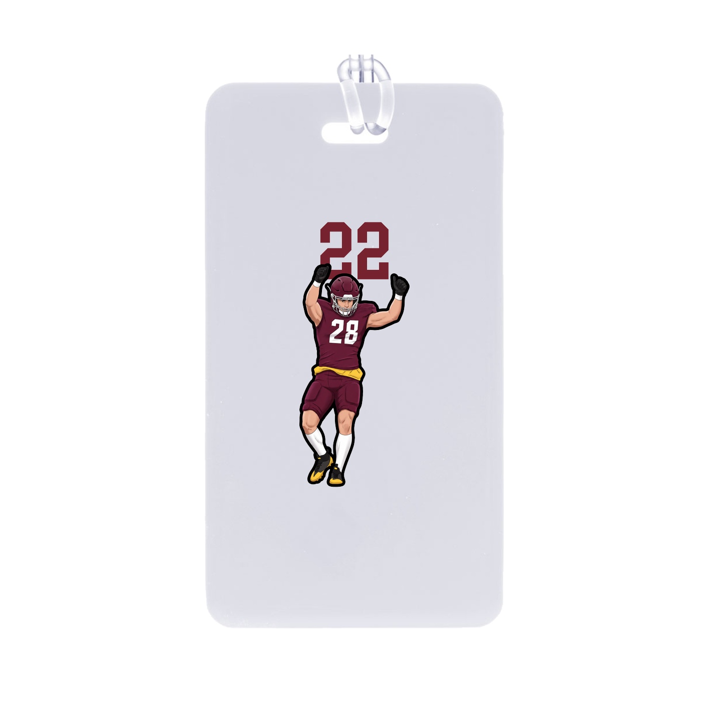 Bag Tag — Number Top in Classic