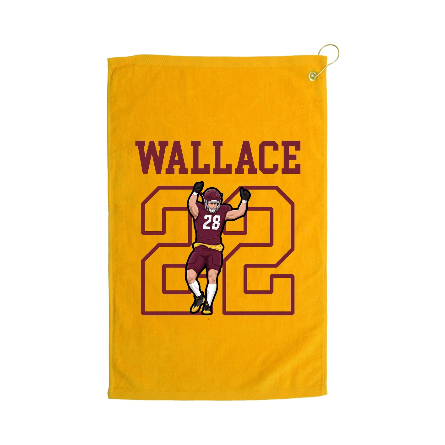 Golf Towel — Shirsey in Gold