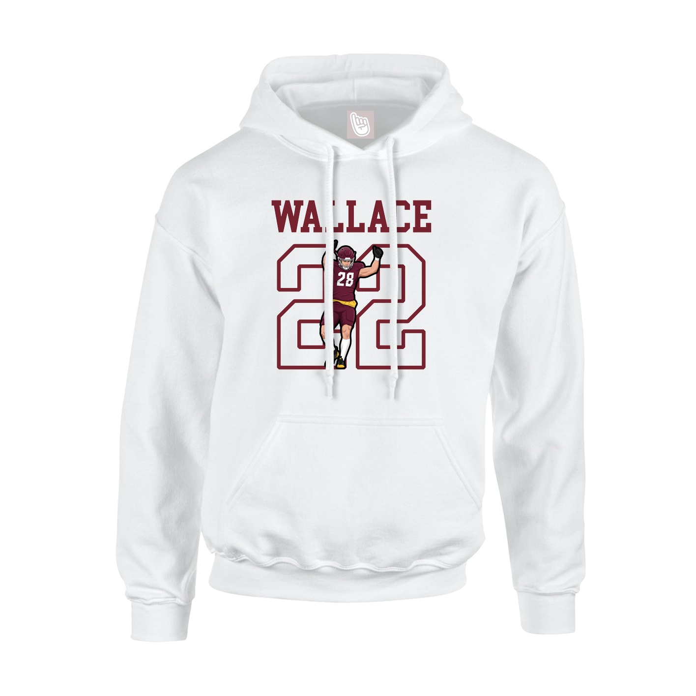 Youth Hoodie — Shirsey in White