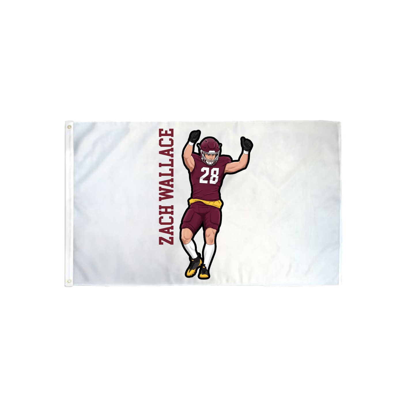 3x5 Flag — Name Vertical in Classic