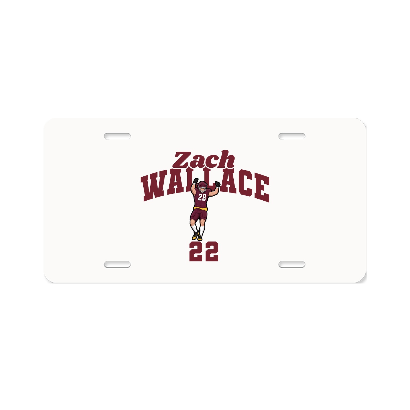 License Plate — Signature Arch in Classic