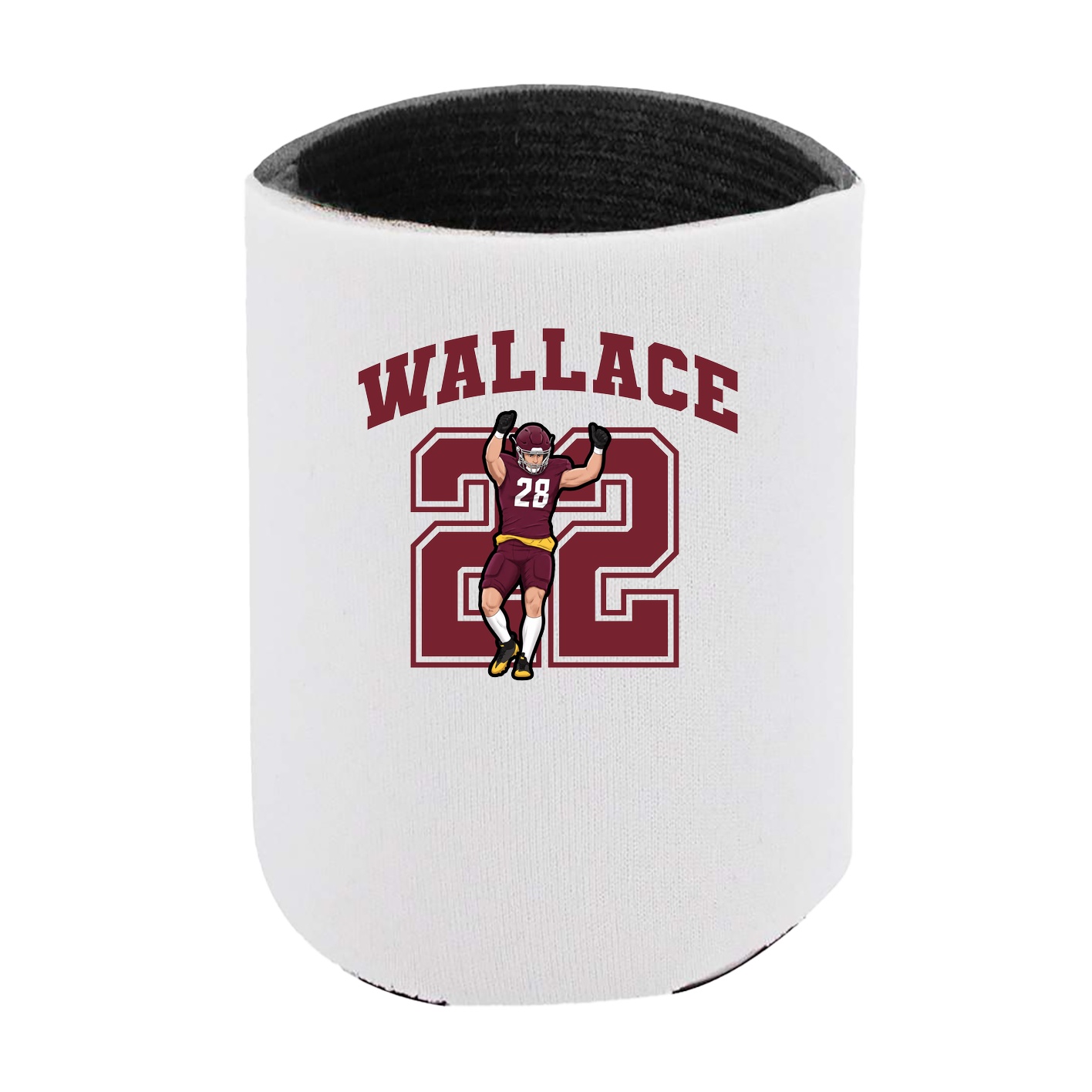 Can Holder — Number in White