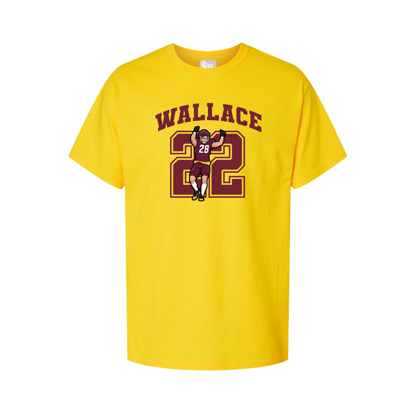 Tee — Number in Gold