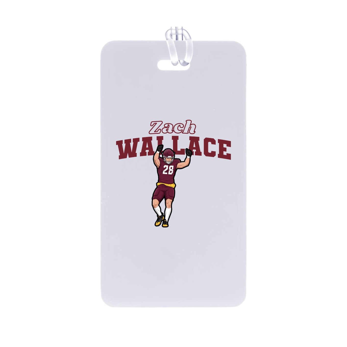 Bag Tag — Name Arch in Classic