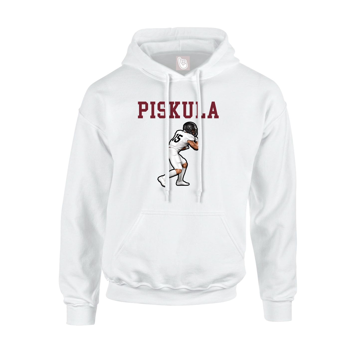 Youth Hoodie — Shirsey in White