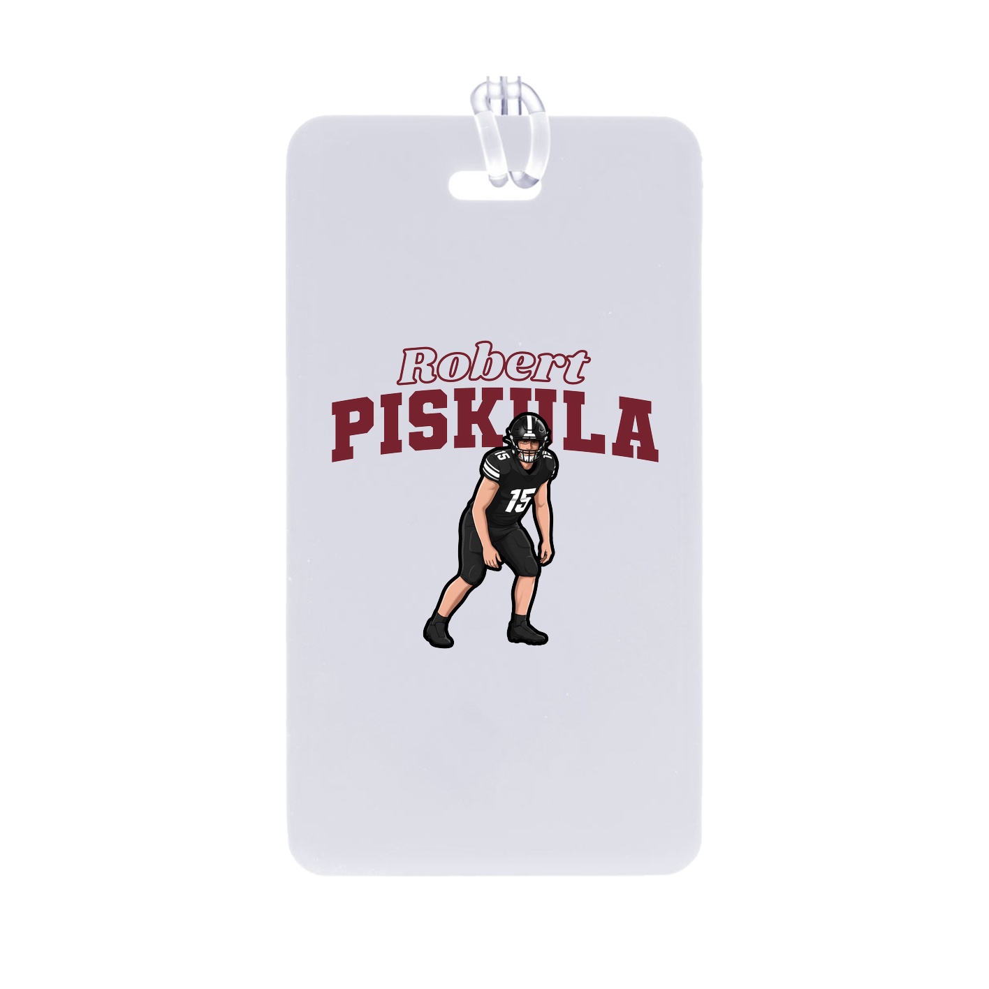 Bag Tag — Name Arch in Classic
