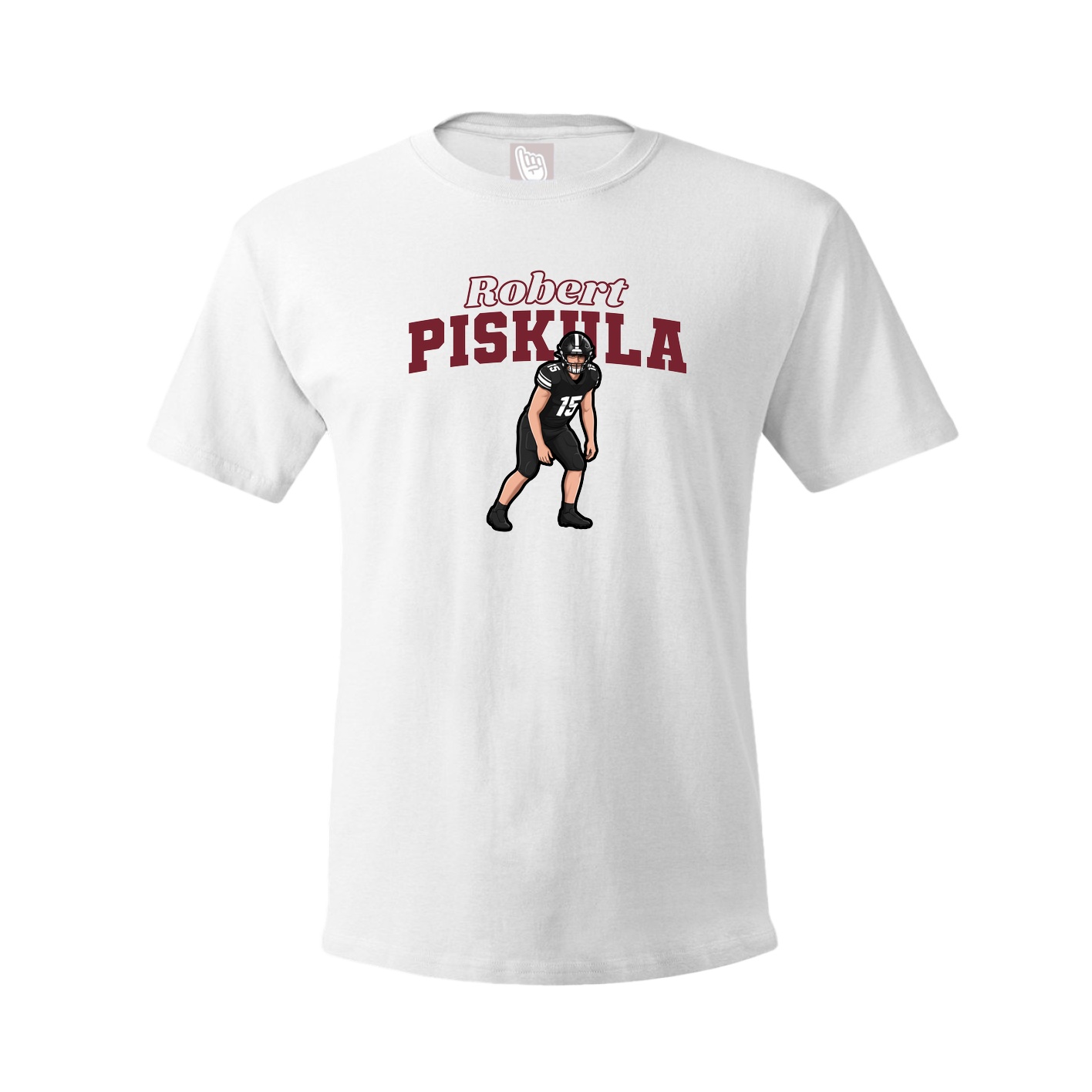 Tee — Name Arch in White