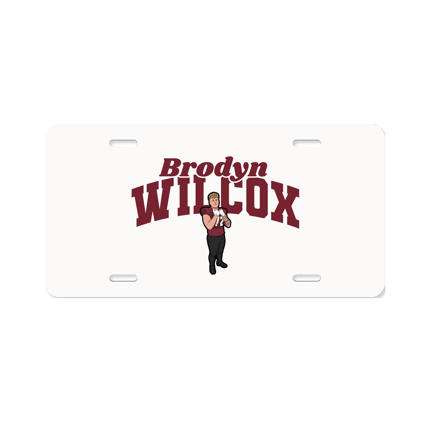 License Plate — Signature Arch in Classic