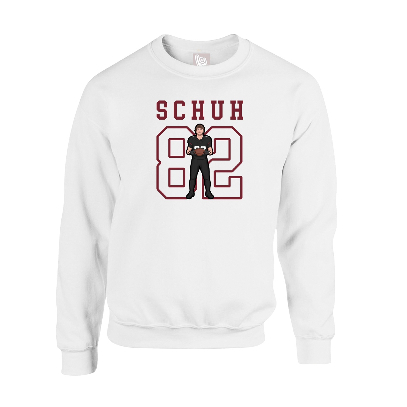 Fleece Crew — Shirsey in White