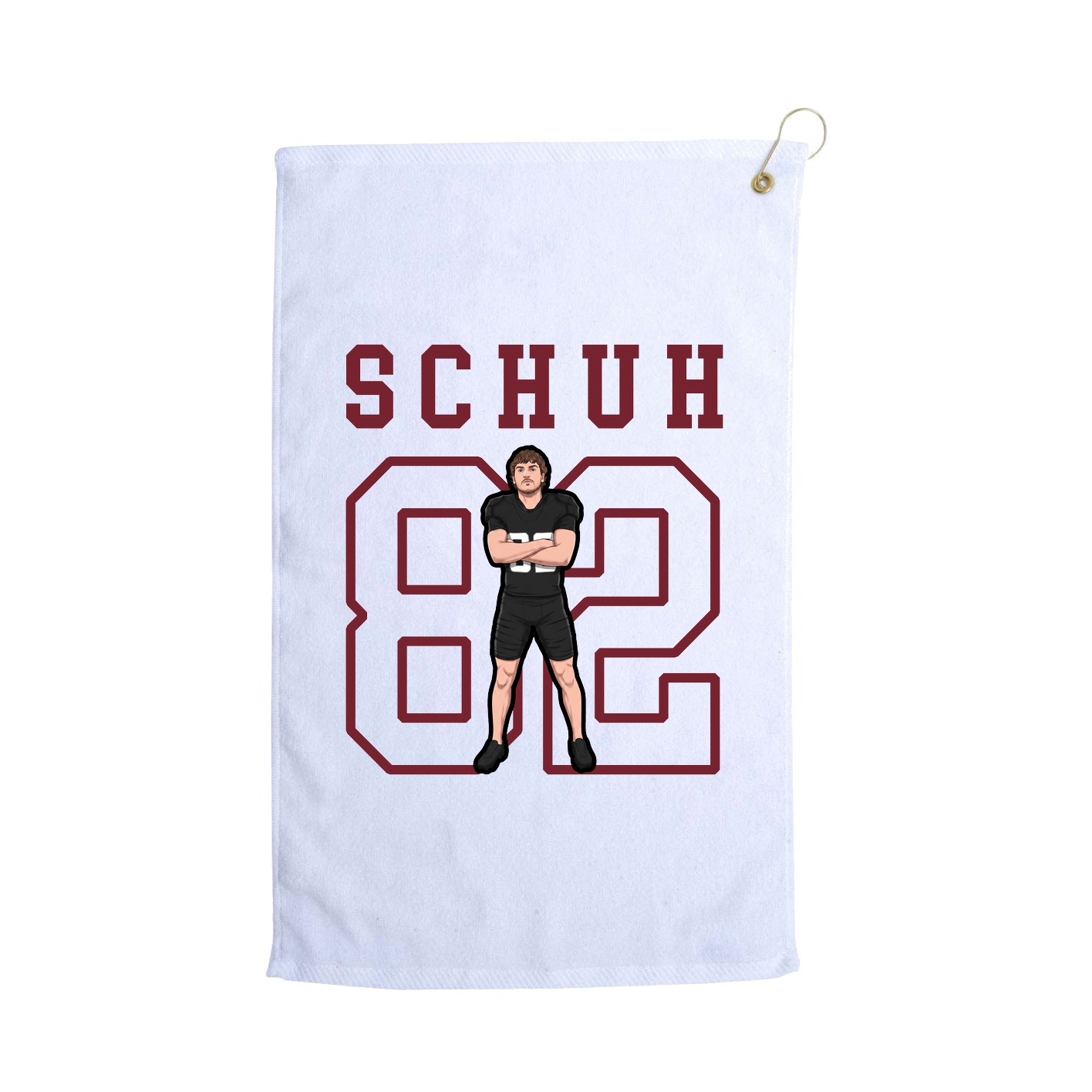 Golf Towel — Shirsey in White