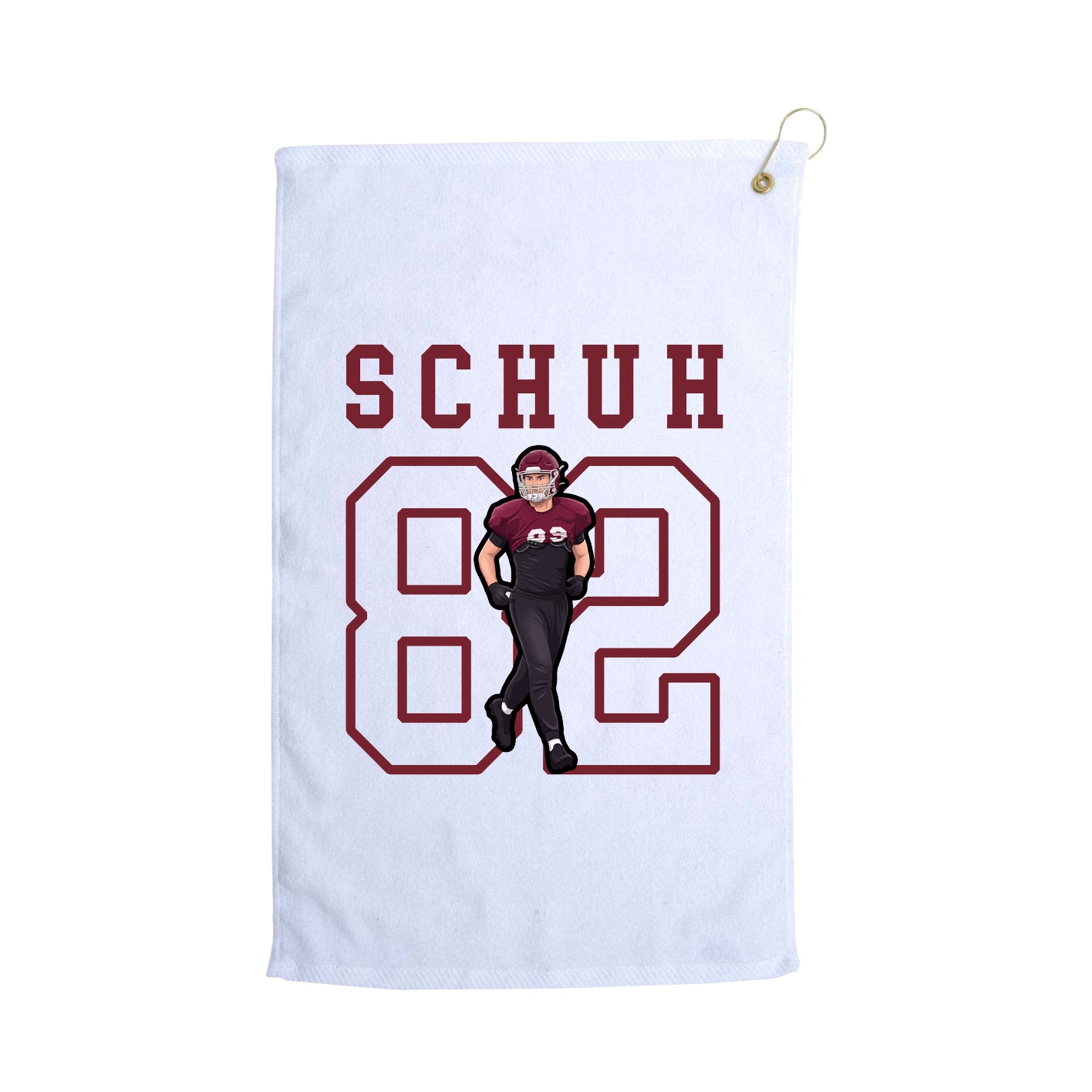 Golf Towel — Shirsey in White