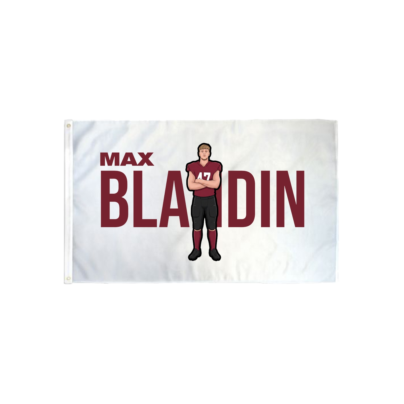 3x5 Flag — Player Name in Classic