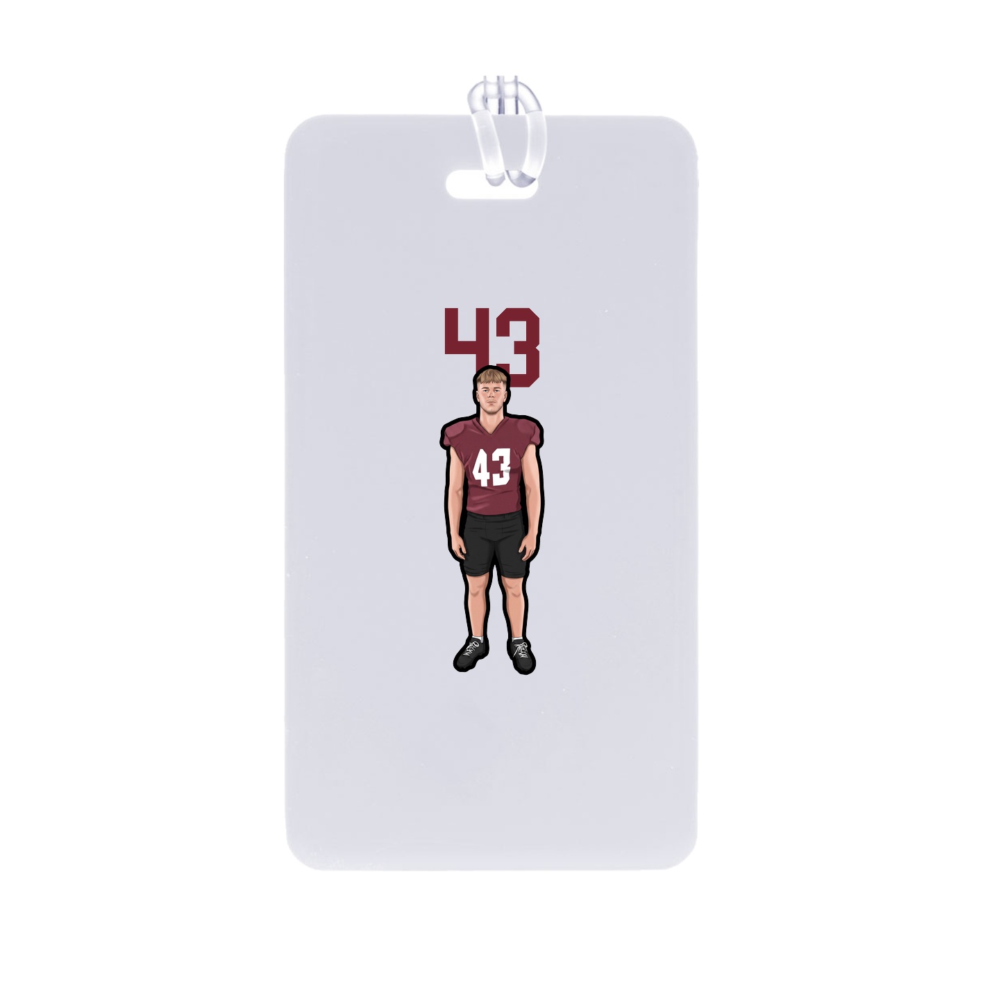 Bag Tag — Number Top in Classic