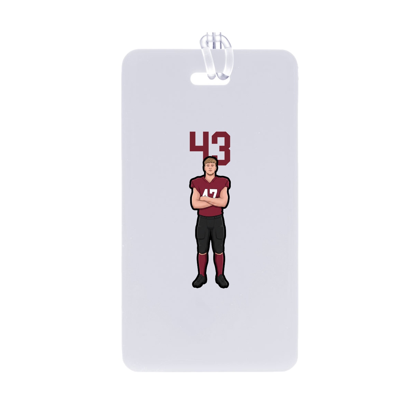Bag Tag — Number Top in Classic