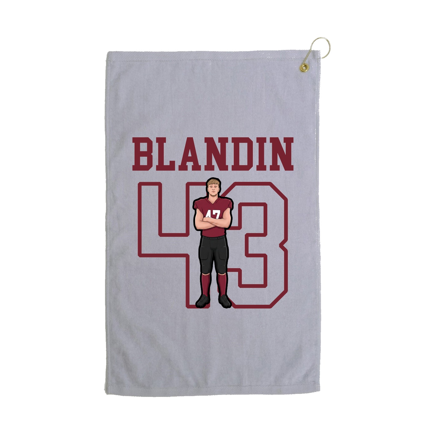 Golf Towel — Shirsey in Grey