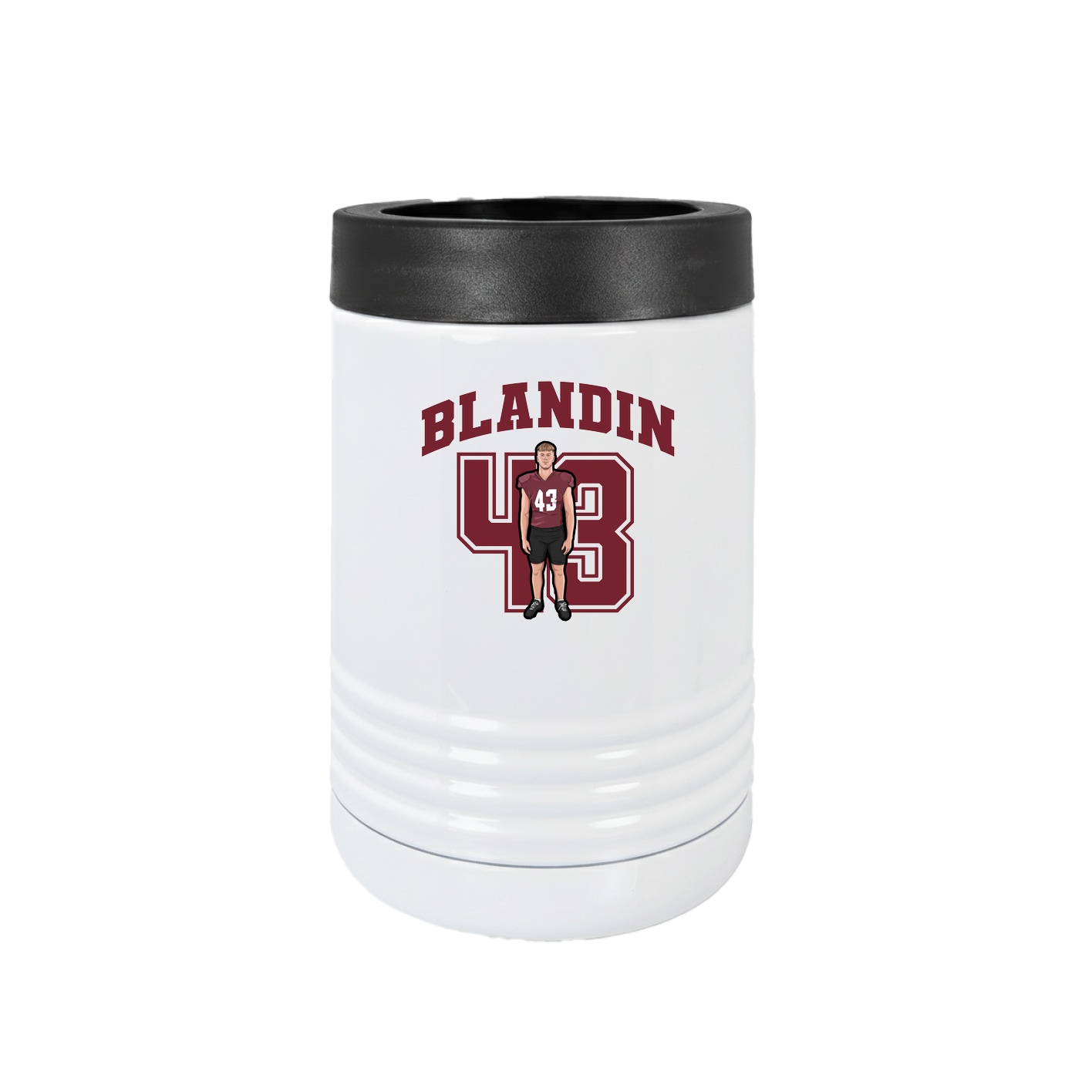 Beverage Holder — Number in White