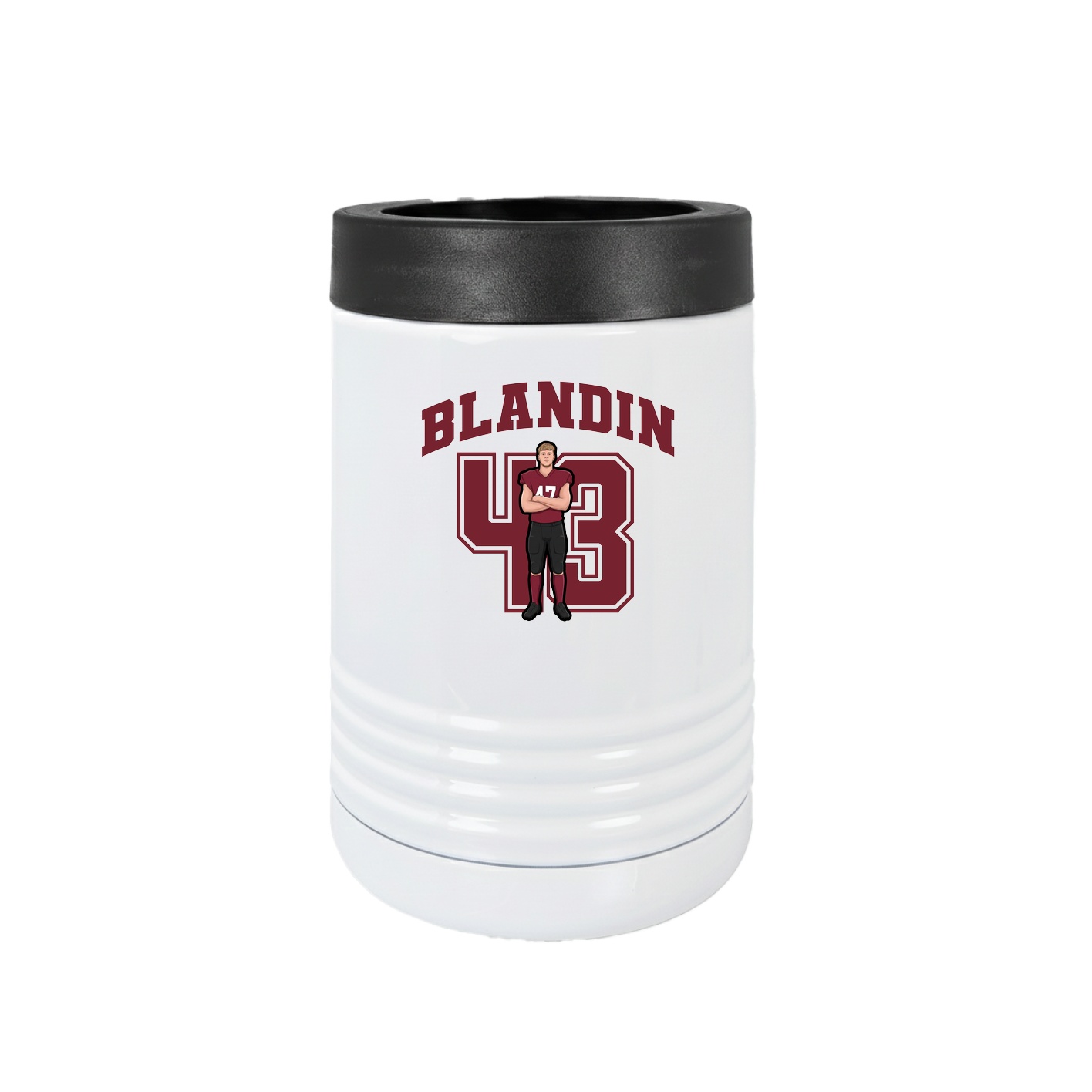 Beverage Holder — Number in White