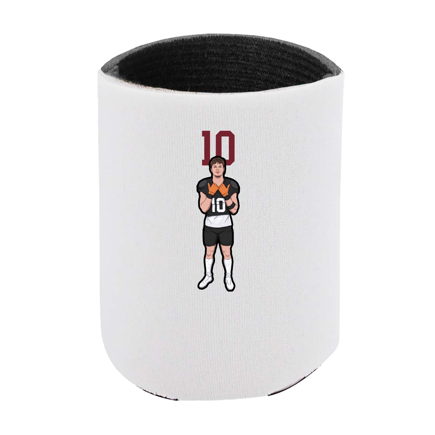 Can Holder — Number Top in White