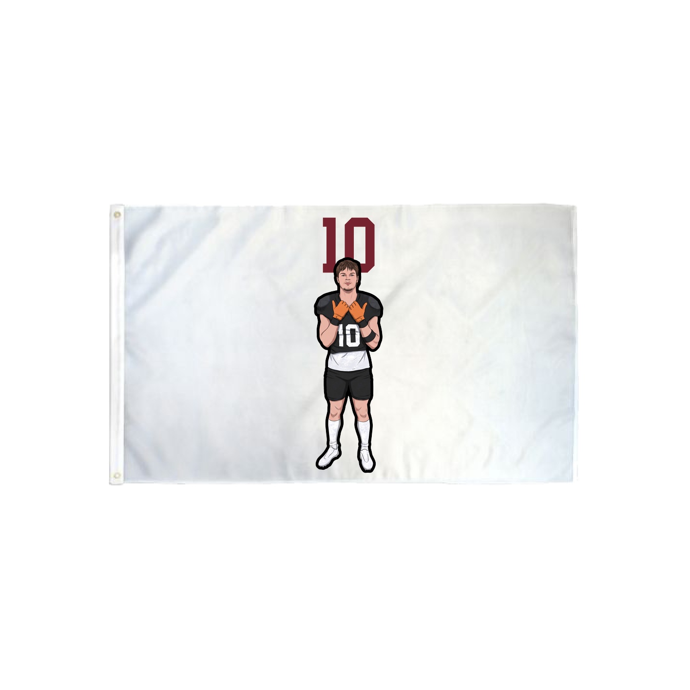 3x5 Flag — Number Top in Classic